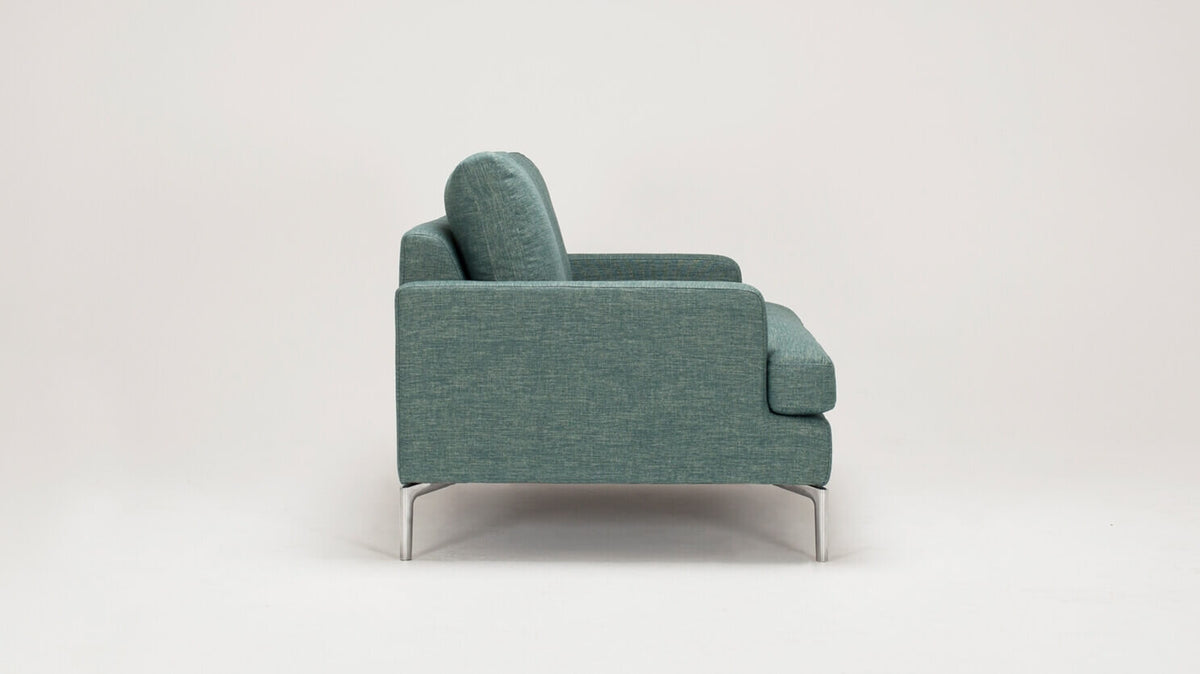 Grade 20 Key Largo Teal with Aluminum Legs