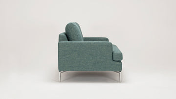 Grade 20 Key Largo Teal with Aluminum Legs