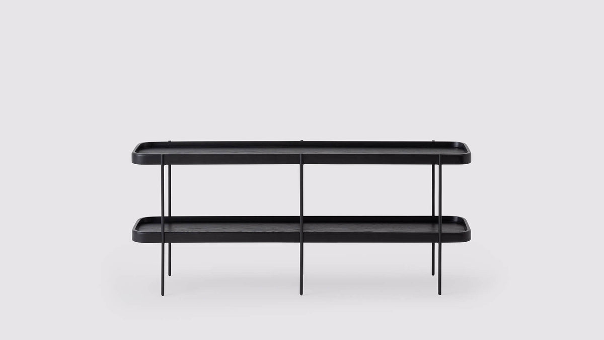 Sage Console Table – Black Oak