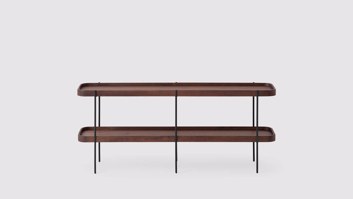 Sage Console Table – Walnut