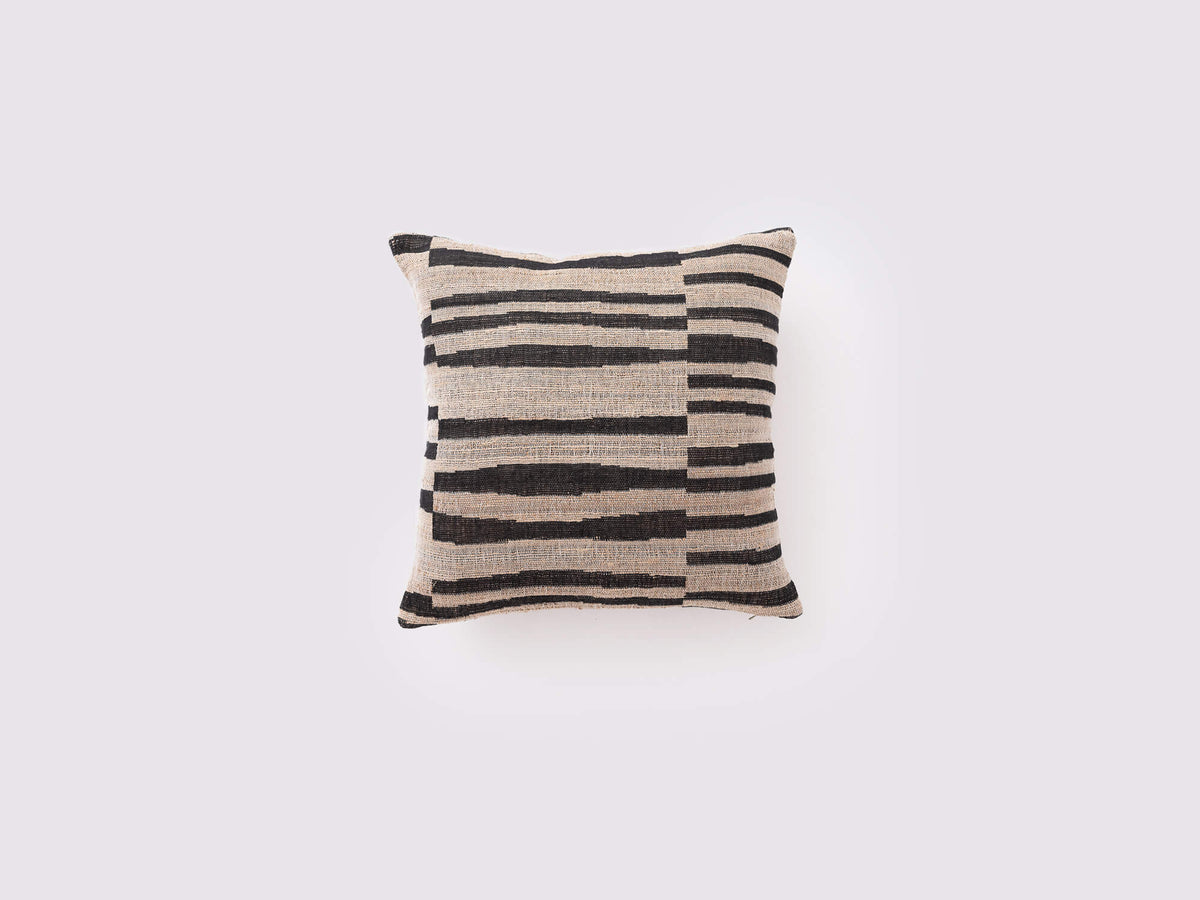 Medina Pillow – Black and Beige
