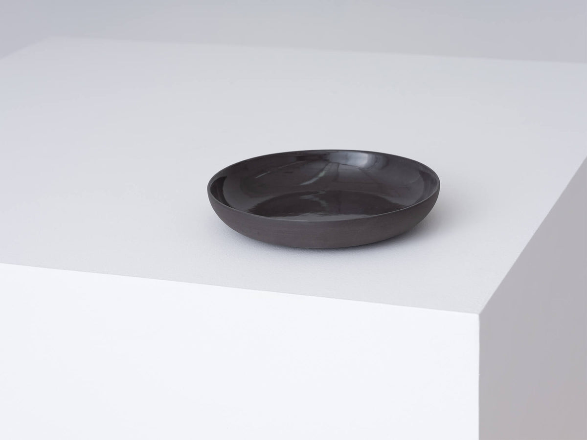 Garrido Stoneware Pasta Bowl – Black