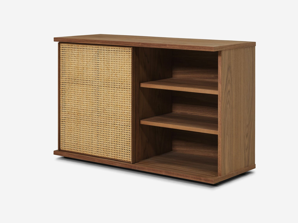 Standard - Walnut - Cane Doors