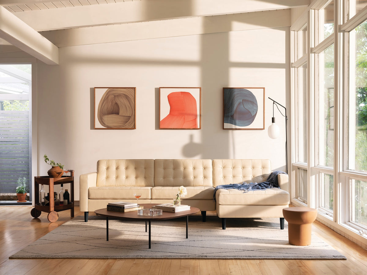 River Large Square Coffee Table
