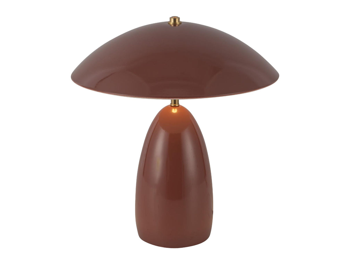 Poppy Table Lamp – Burgundy – view 3