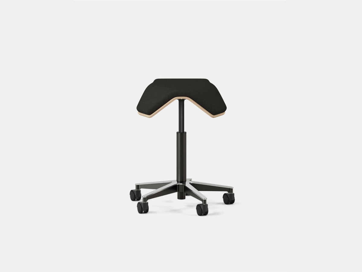 Saddle Chair – ILOA Plus / Black – view 2