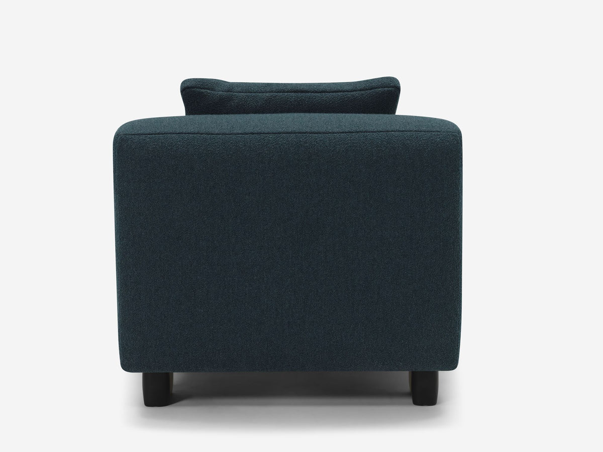 Veneto Teal with Black Stadium Legs
