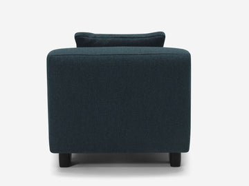 Veneto Teal with Black Stadium Legs