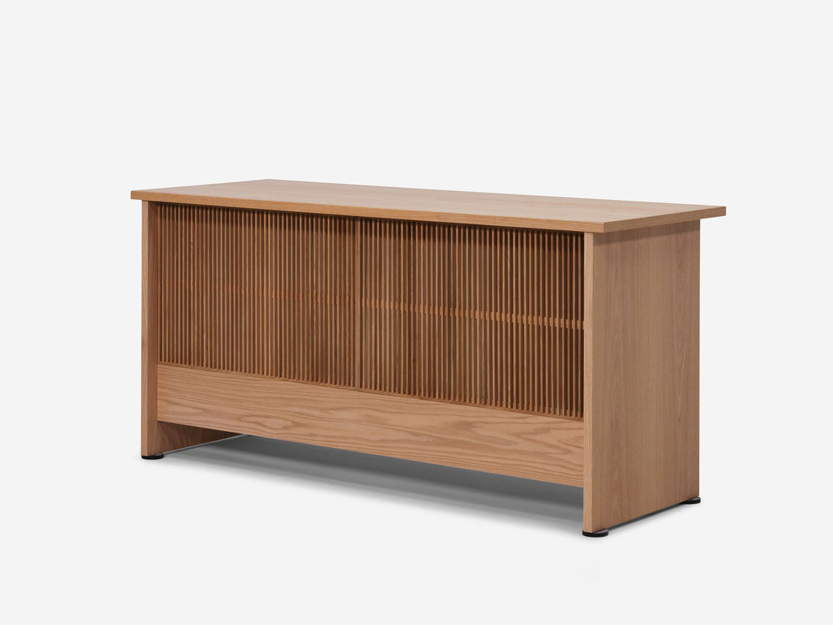 Oak - Slatted Screen