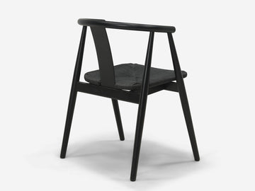 Lena Dining Chair – Black – view 5