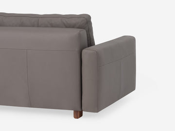 Suave Chrome with Walnut legs - Narrow arms