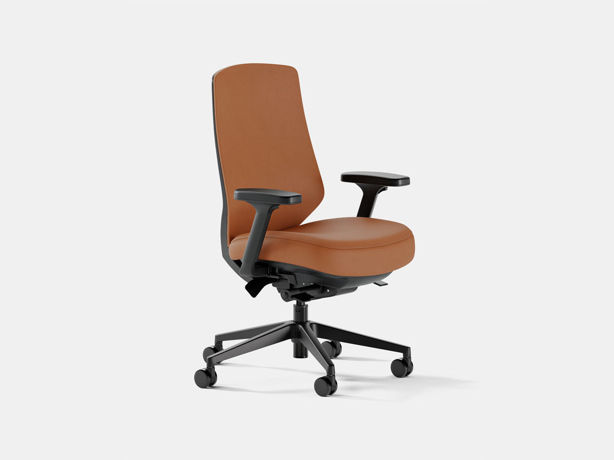 Ergonomic Pro Office Chair – Vegan Leather / Canyon