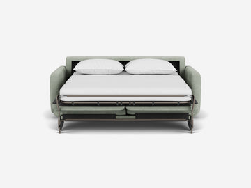 Reva Sleeper Sofa – Narrow (6.3") / Double / Fabric / Reva Narrow Double Core Fabric – view 2