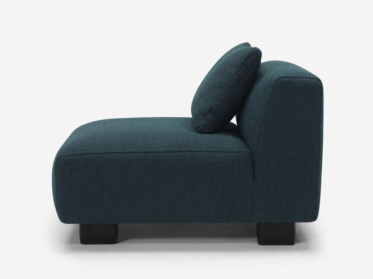Veneto Teal with Black Stadium Legs