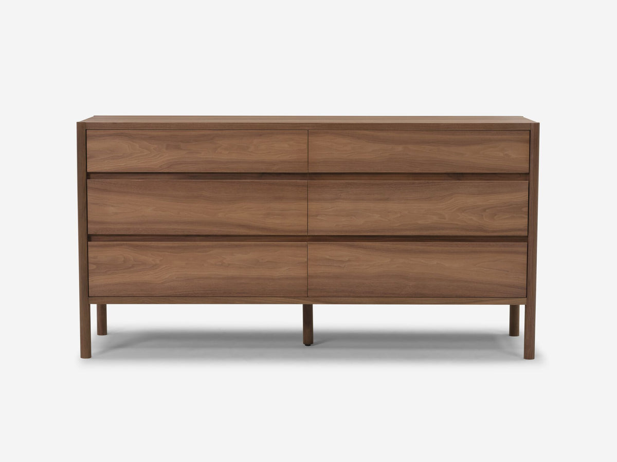 Monarch Double Dresser – Walnut