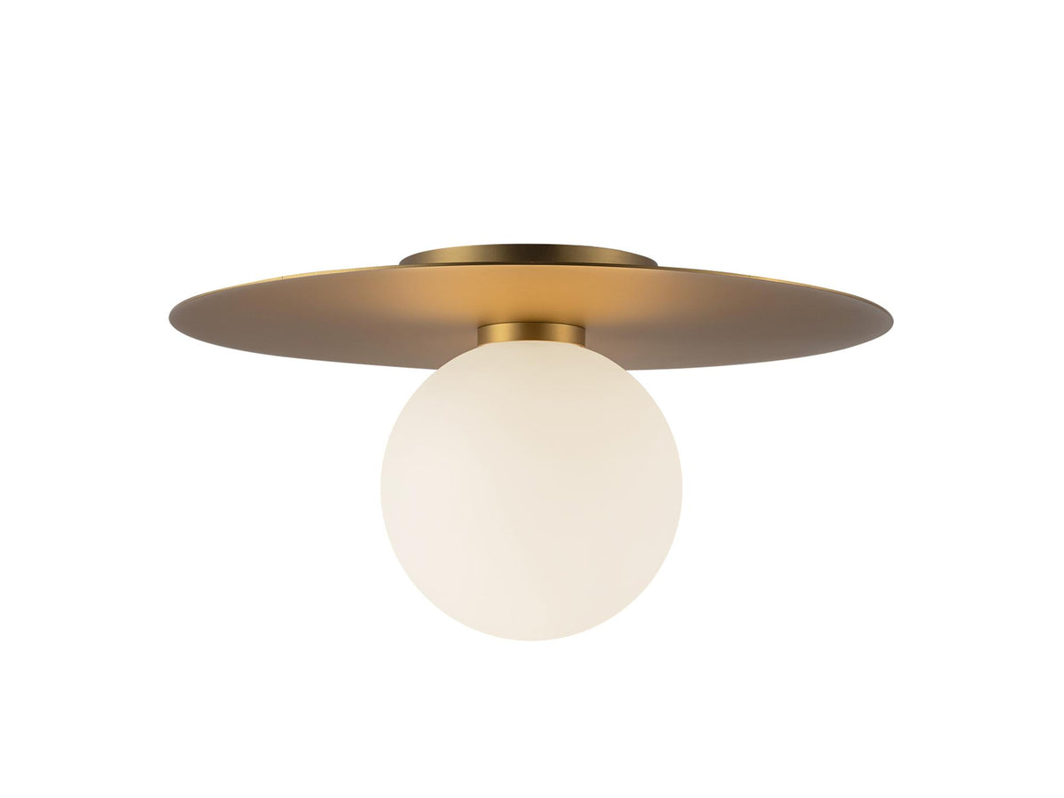 Elixir Flush Mount Light – 14" / Black – view 3