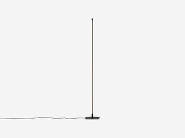 Slimline Vertical Floor Lamp – Black