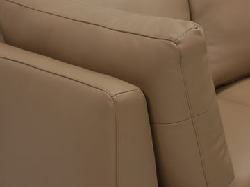 Rein Toast with Java Legs - Right Hand Facing Chaise