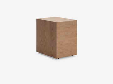 Marcel Pedestal – Oak – view 5