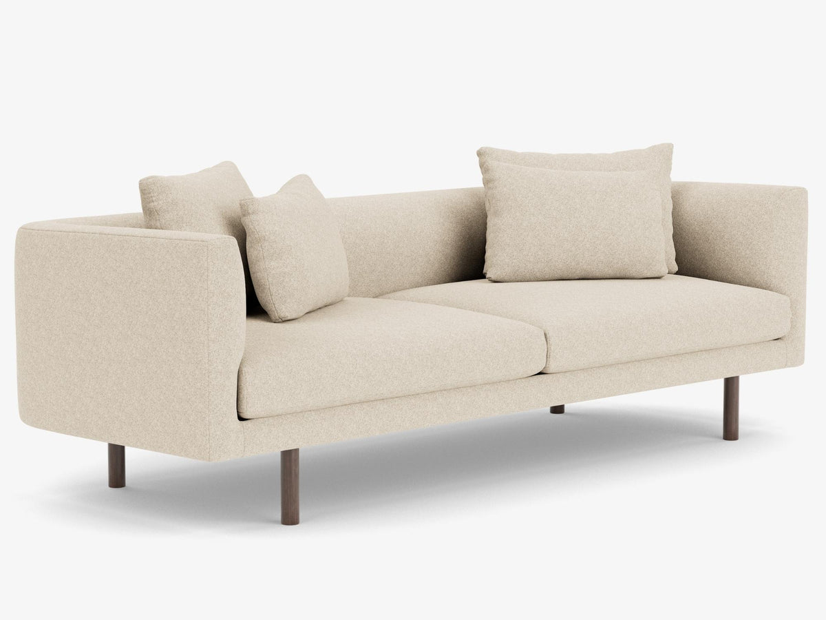 Grade 60 Lana Sand with Walnut Legs