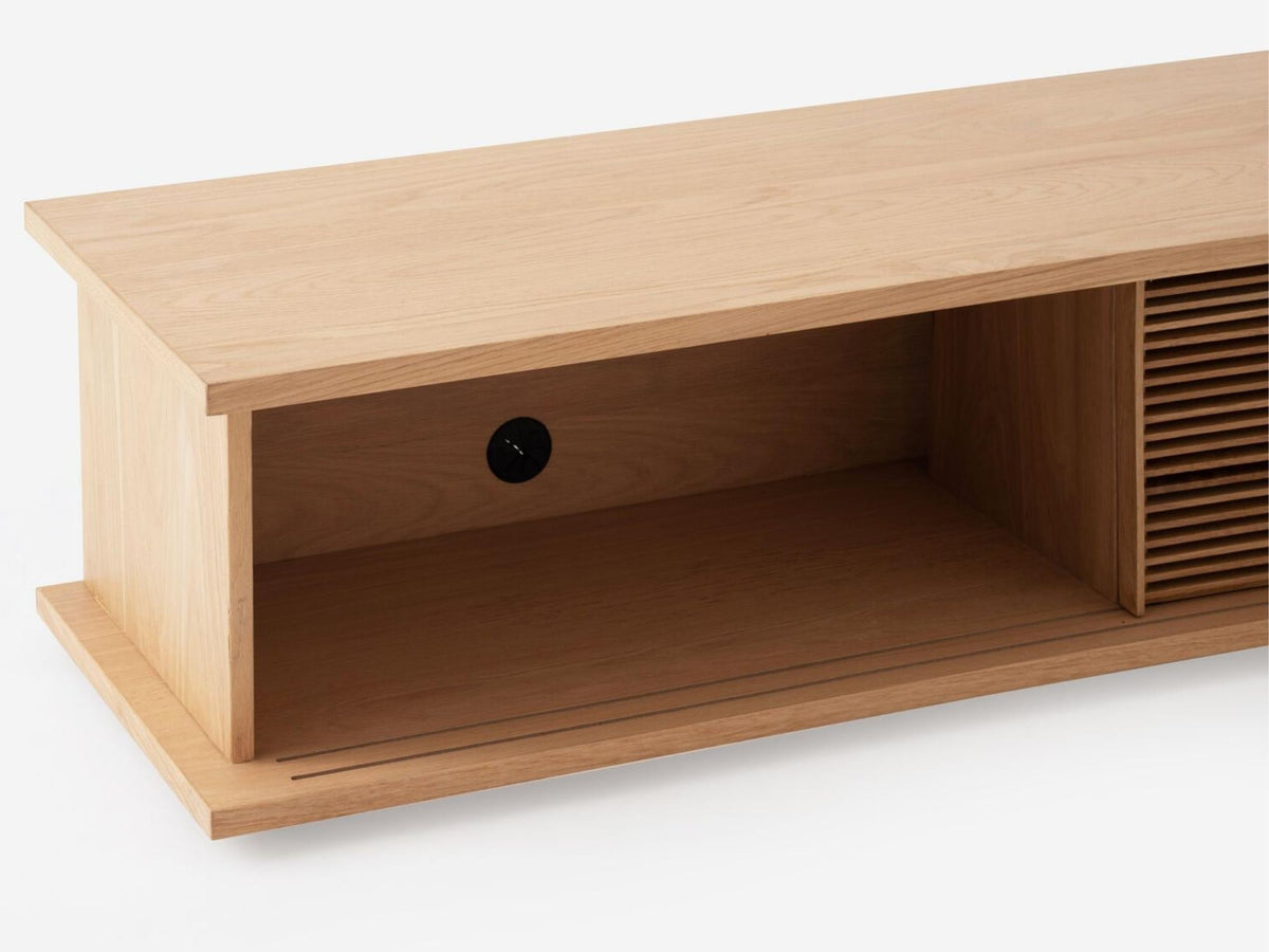 Plank 83" Low Media Unit – view 6