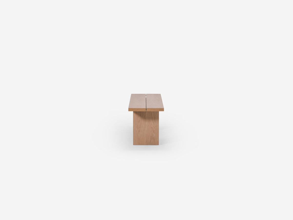 Homework Bench – Oak – view 3