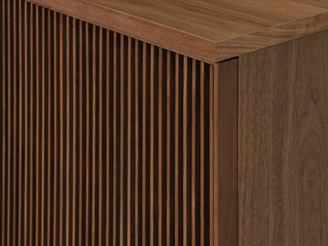 Walnut - Slatted Door