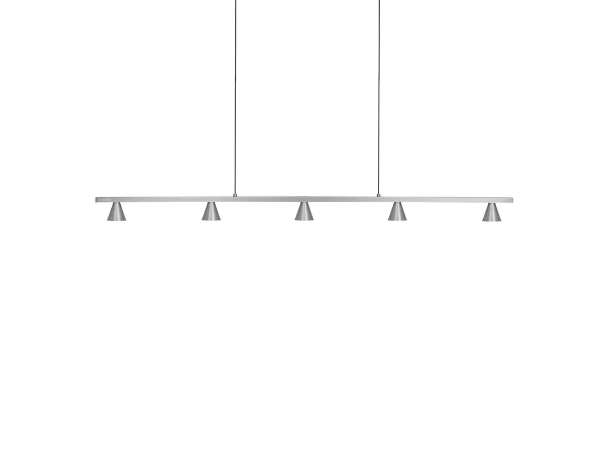 Dune Linear Pendant – 47" / Brushed Nickel