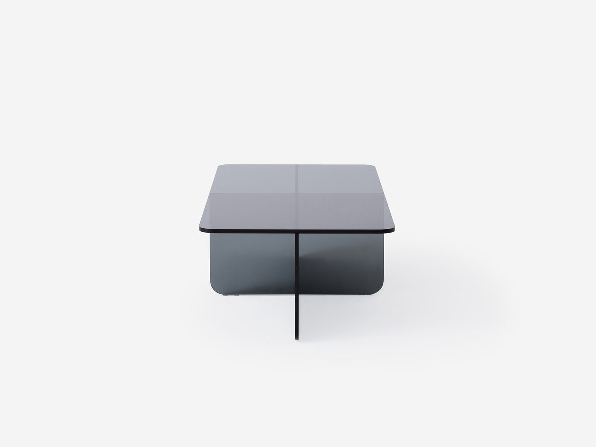 Verre Rectangular Coffee Table – Grey – view 3