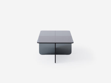 Verre Rectangular Coffee Table – Grey – view 3