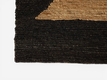 Ace Rug 9' x 12' – Natural/Black – view 2