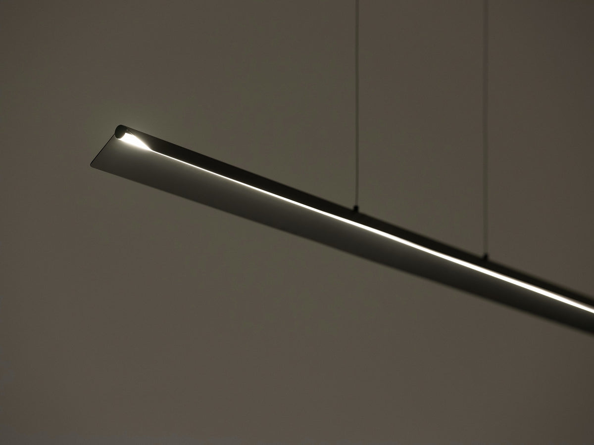 Oxford Pendant Lamp – Large / Black Aluminum – view 4
