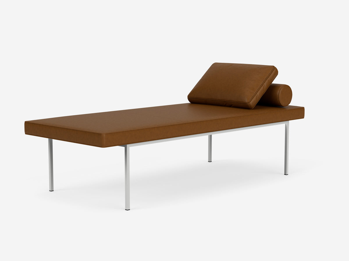 Classic Sahara with a Stainless Steel Base and Optional Square and Bolster Pillows