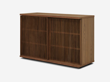 Standard - Walnut - Slatted Doors