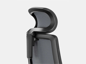 Ergonomic Pro Headrest – Leather / Black