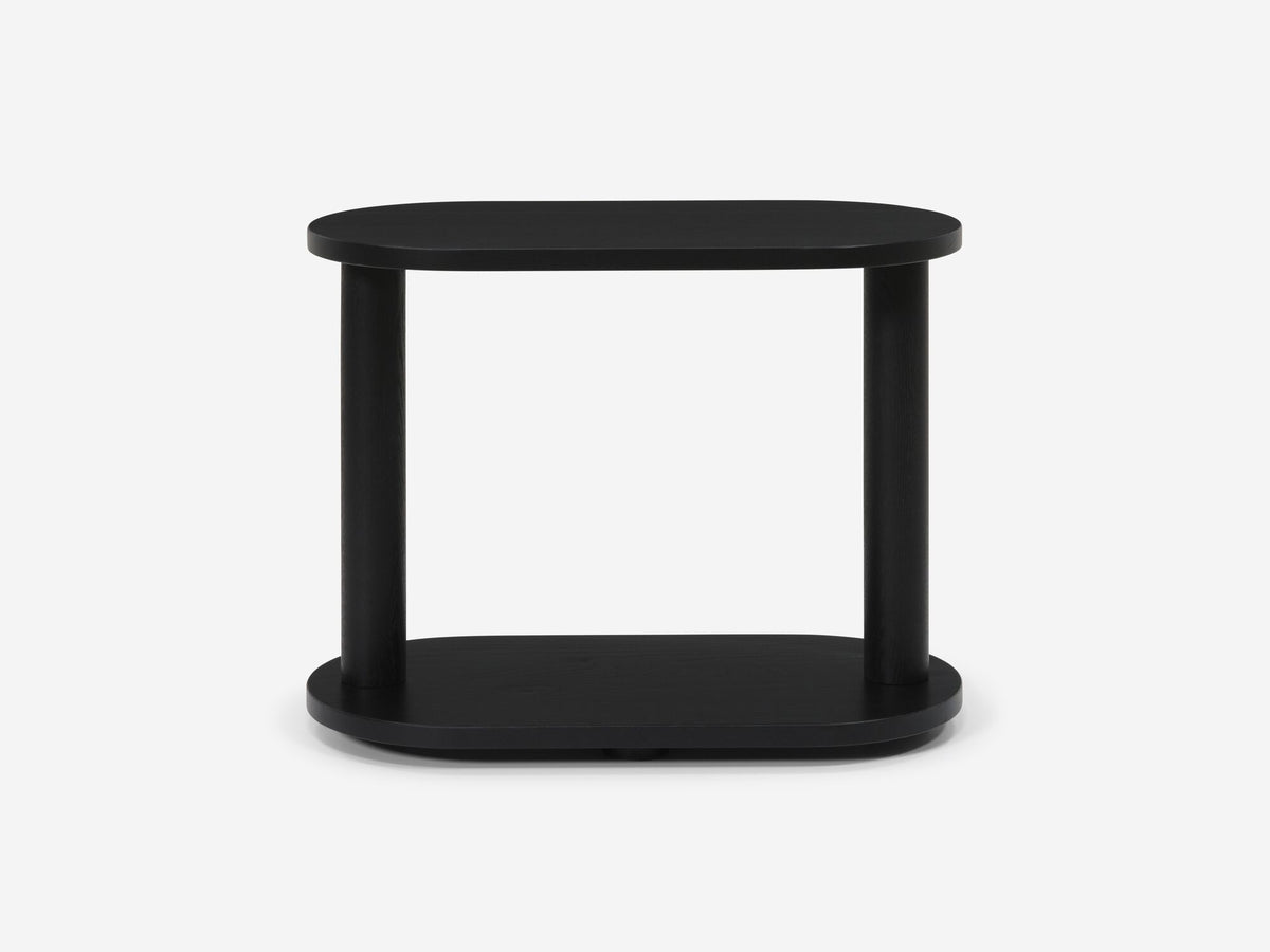 Dizzy End Table – Stadium / Black