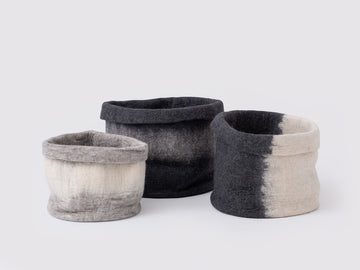 Prana Baskets – Large - Black/Dark Grey – view 3