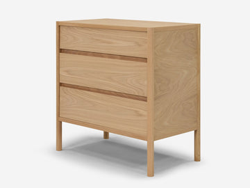 Monarch Single Dresser – Oak – view 2