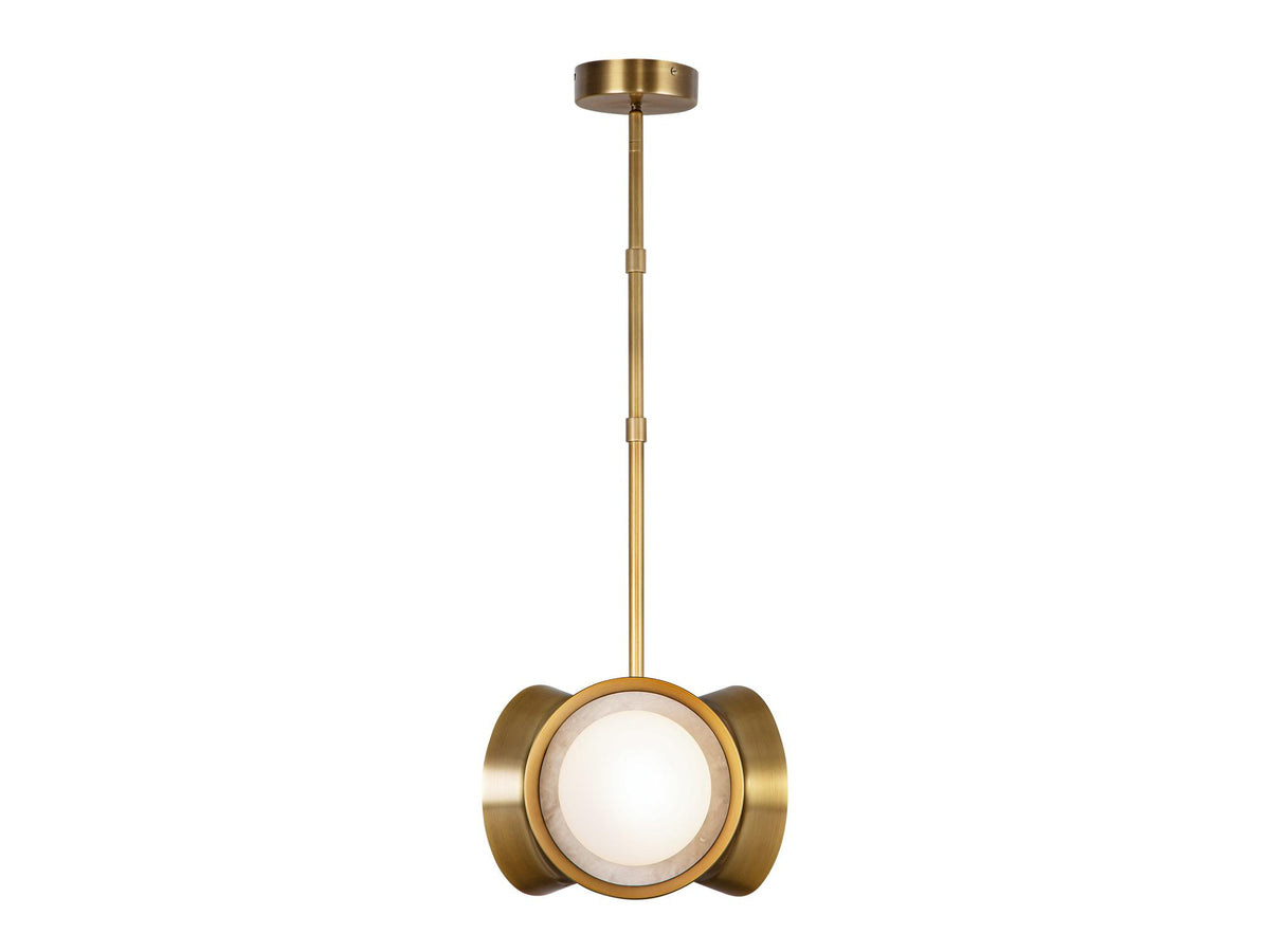 Alonso Pendant – Vintage Brass – view 2