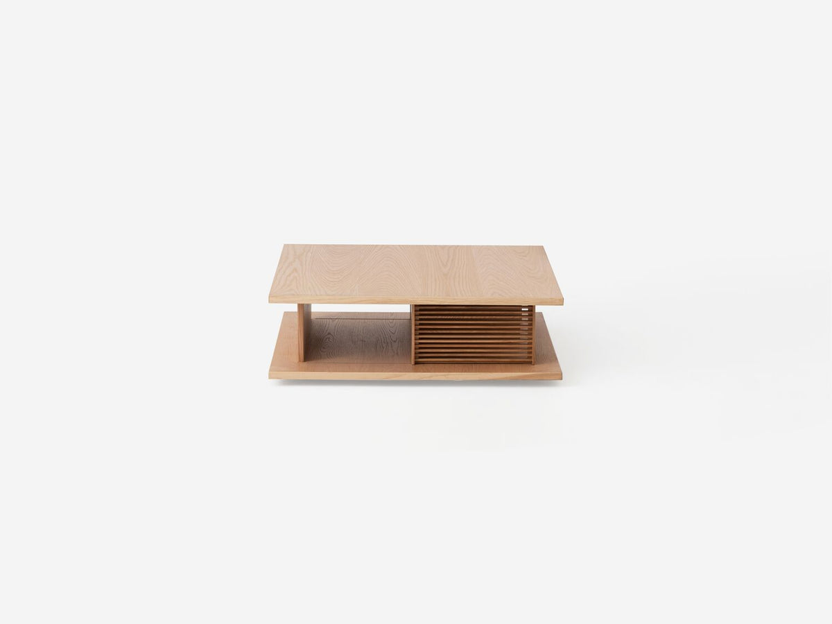 Plank Square Coffee Table – view 3