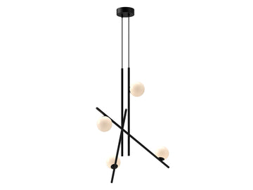 Amara Chandelier – 32" / Black