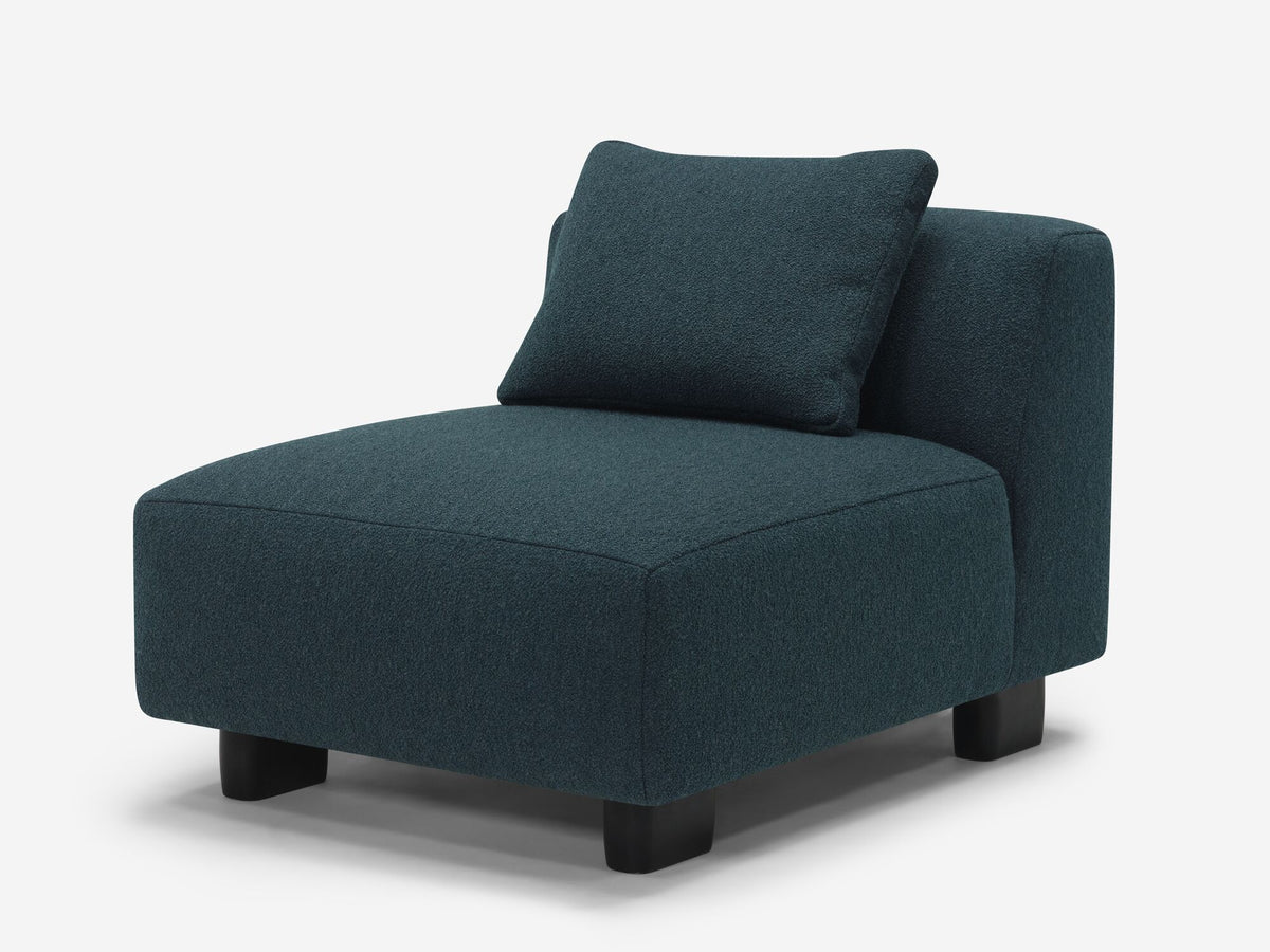 Veneto Teal with Black Stadium Legs