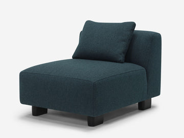 Veneto Teal with Black Stadium Legs