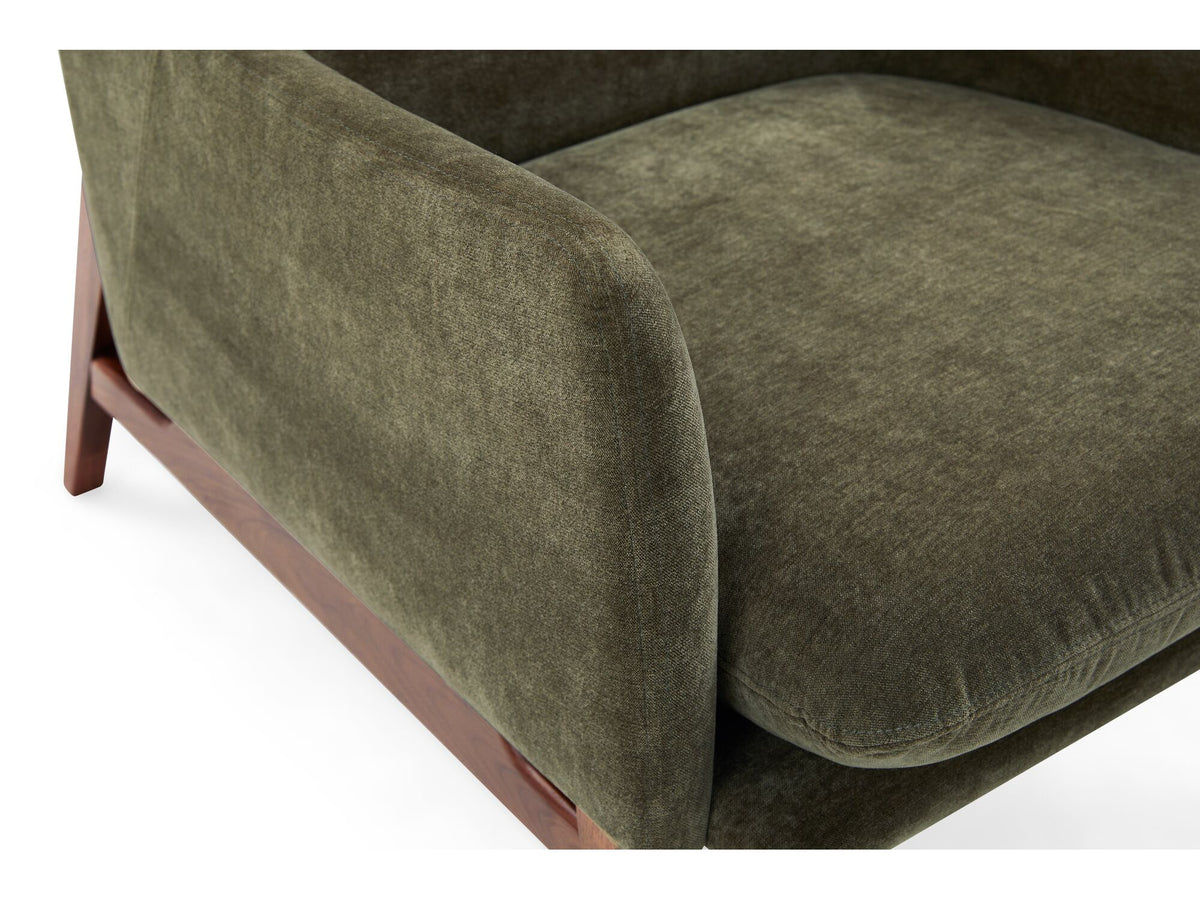Lonny Lounge Chair – Olive – view 8