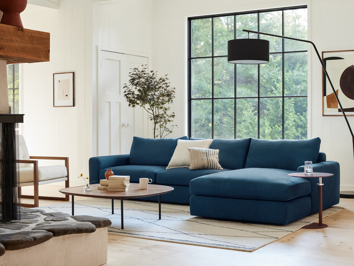 River Large Square Coffee Table