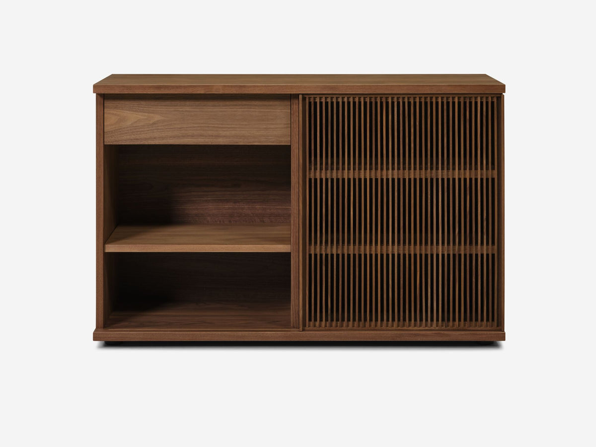 Standard - Walnut - Slatted Door