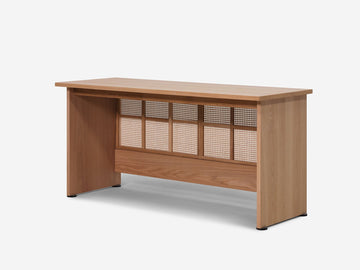 Oak - Natural Cane Screen