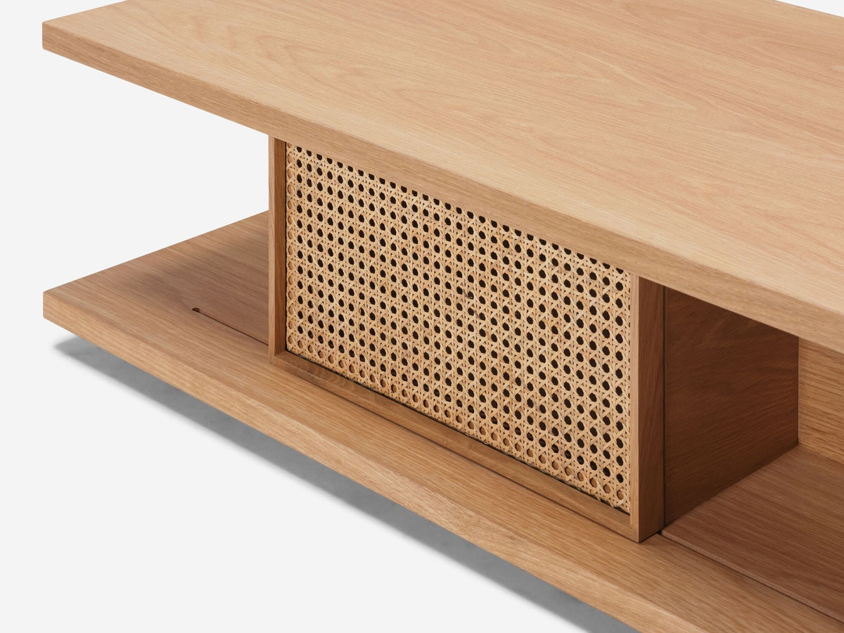 Plank Rectangular Coffee Table – view 5
