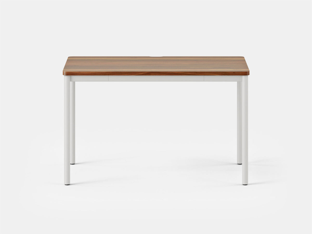 Daily Desk – 48" x 24" / Walnut (White)