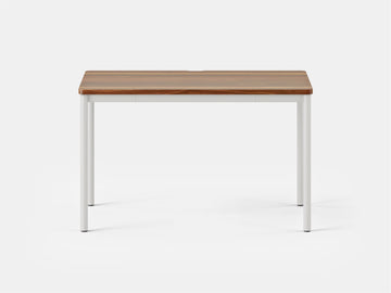 Daily Desk – 48" x 24" / Walnut (White)